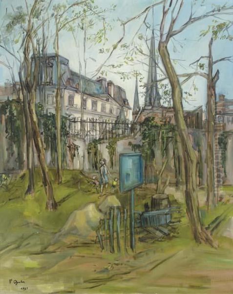 Le Parc Oil Painting by Francis Gruber