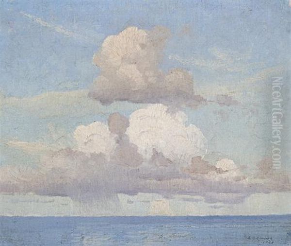 Seascape Oil Painting by Elioth Gruner