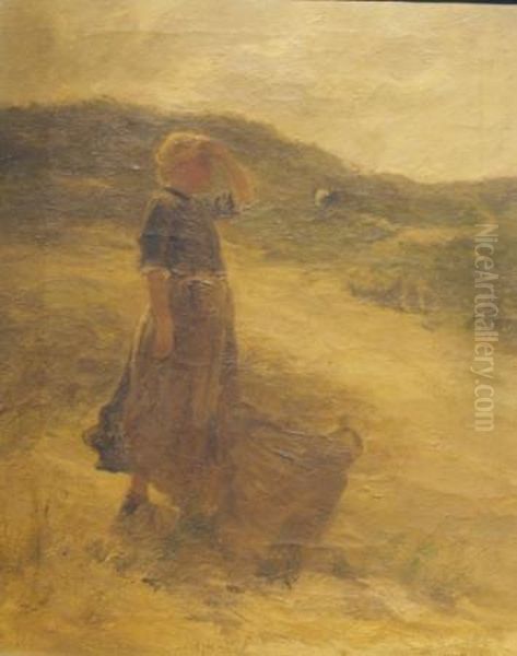 Searching The Horizon Oil Painting by Charles Paul Gruppe