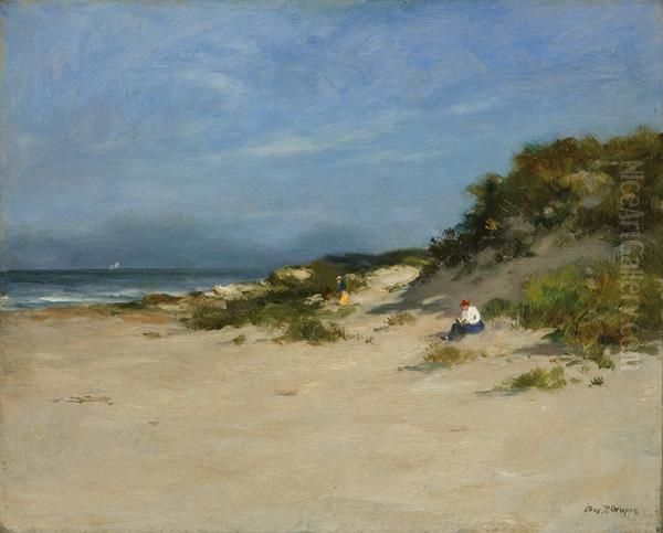 ''ipswich Dunes'' Oil Painting by Charles Paul Gruppe