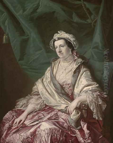 Hannah Vaughan, 1768 Oil Painting by Francis Cotes