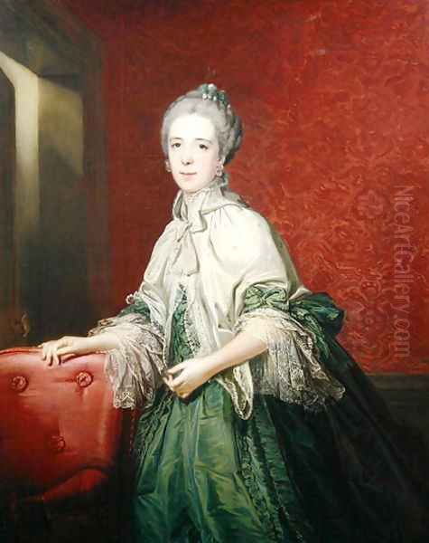 Mary Anne Colmore Oil Painting by Francis Cotes