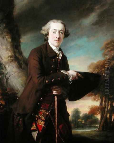 Portrait of Charles Colmore, c.1760-65 Oil Painting by Francis Cotes