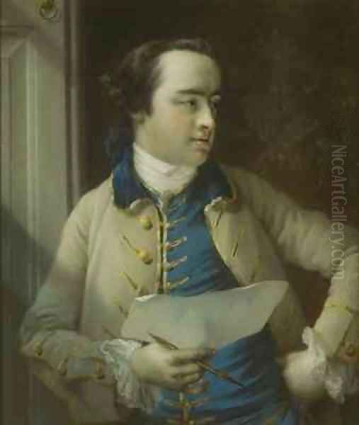 Sir Richard Hoare Oil Painting by Francis Cotes