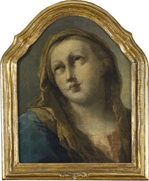 Vergine Assunta Oil Painting by Giovanni Antonio Guardi