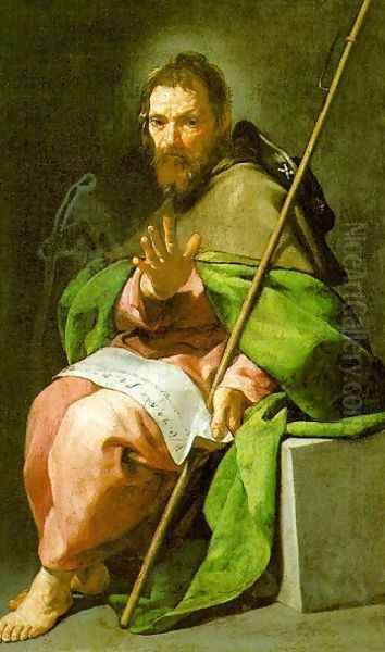 St James the Greater c. 1635 Oil Painting by Alonso Cano