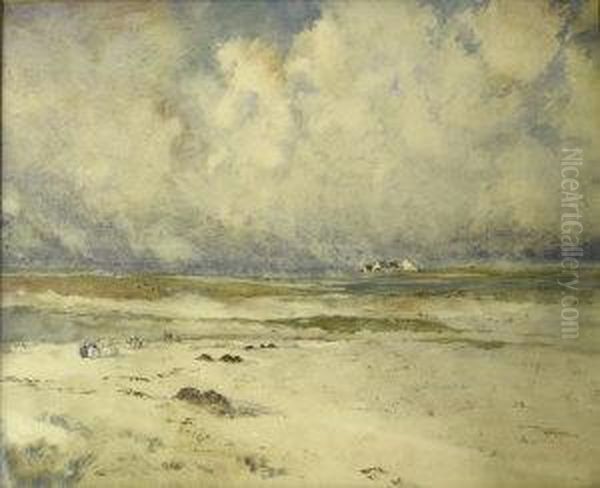 Les Dunes, Morbiyan, Bretagne by Ernest Guerin