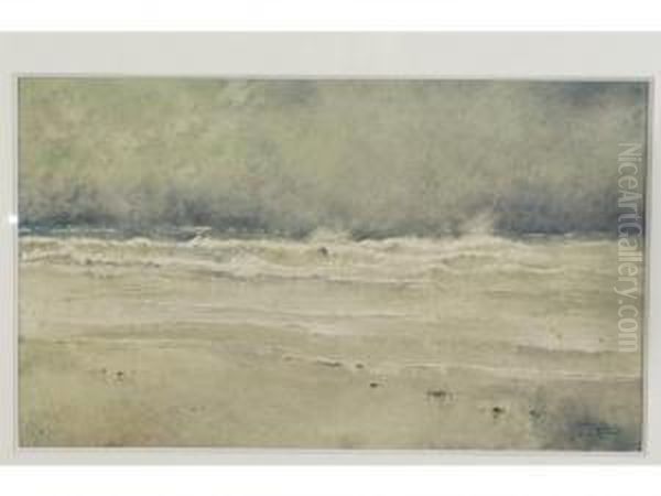 L'ocean A Quiberon by Ernest Guerin