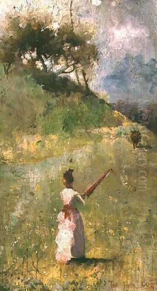 The Fatal Colour Oil Painting by Charles Edward Conder