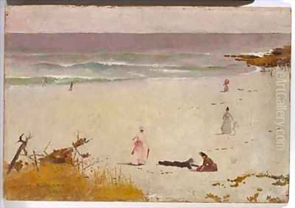 Bronte Beach Oil Painting by Charles Edward Conder