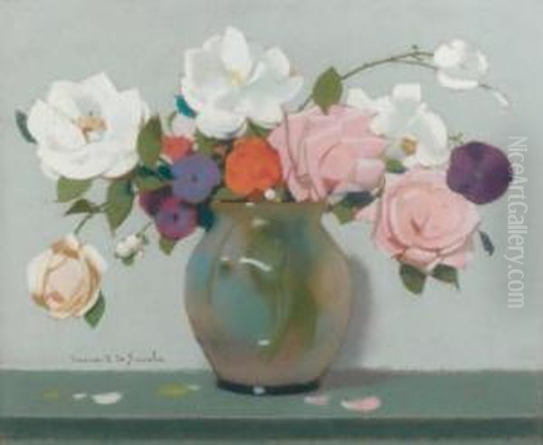 Bouquet De Fleurs by Lucien Victor Guirand De Scevola