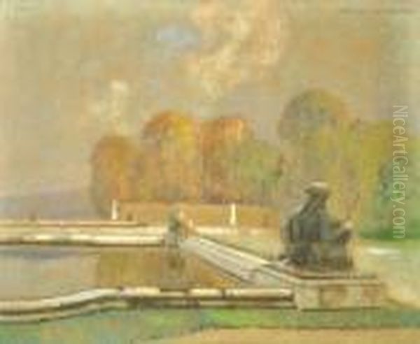 Jardines De Versailles by Lucien Victor Guirand De Scevola