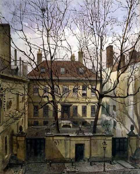 The Deanery, 1881 Oil Painting by John Crowther