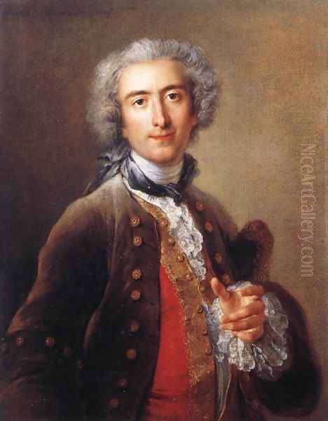 Philippe Coypel 1732 Oil Painting by Charles-Antoine Coypel