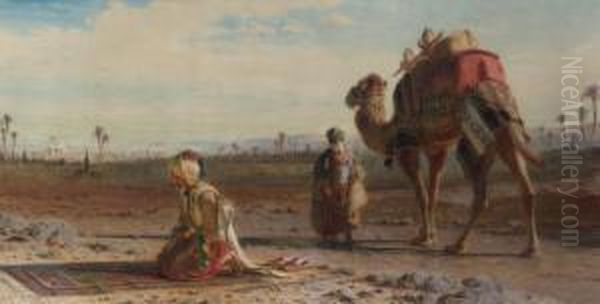 La Illah Ill Allah ( Oil Painting by Carl Haag