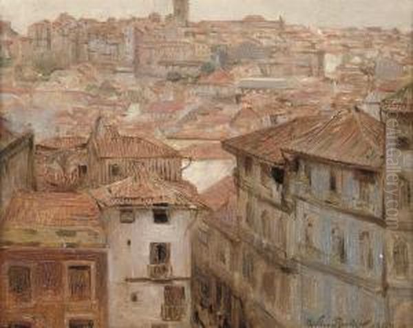 Oporto, Portugal Oil Painting by Arthur Hacker