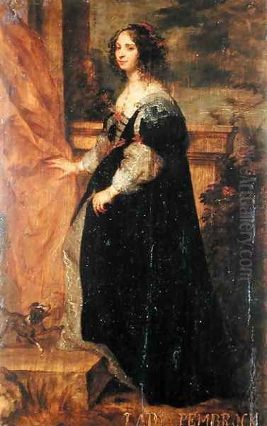 Portrait of a Lady, c.1650 Oil Painting by Gonzales Coques