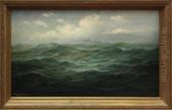 Seascape Oil Painting by Nels Hagerup