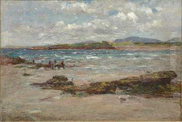 Seascape, Easter Ross Oil Painting by Joshua Anderson Hague