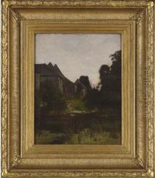 Marl Farm Oil Painting by Joshua Anderson Hague