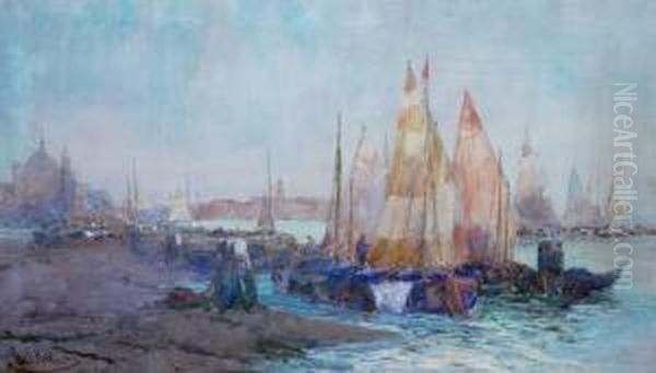 Venice Oil Painting by George Charles Haite