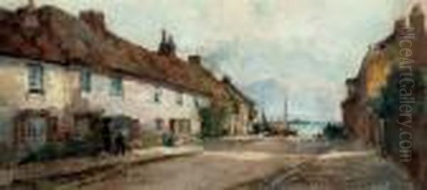 Langstone, Hampshire Oil Painting by George Charles Haite