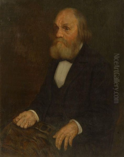 Portrait Of Edward Everett Oil Painting by Philip Leslie Hale