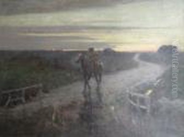 The Highwayman Oil Painting by Frederick Hall