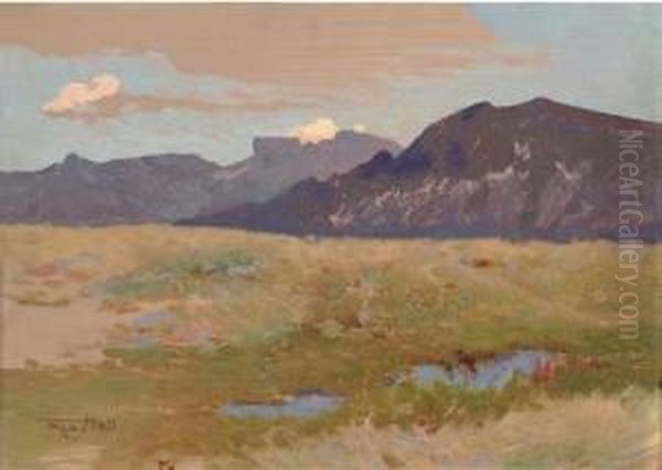 An Extensive Landscape by Frederick Hall