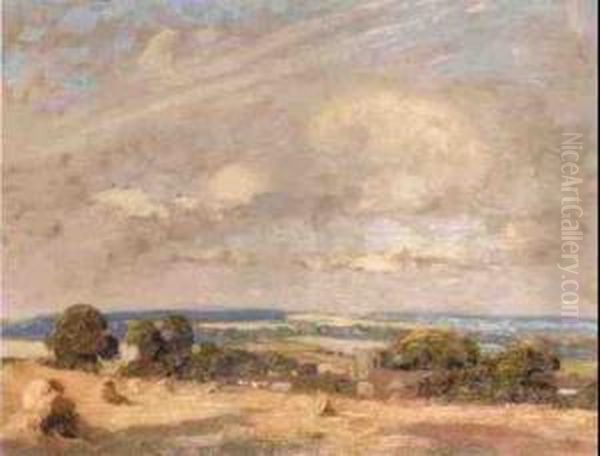 Landscape Oil Painting by Frederick Hall