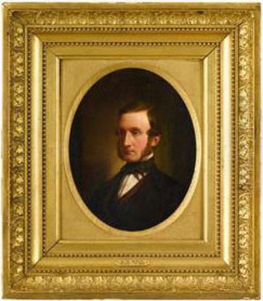 Portrait Of A Gentleman Oil Painting by George Henry Hall