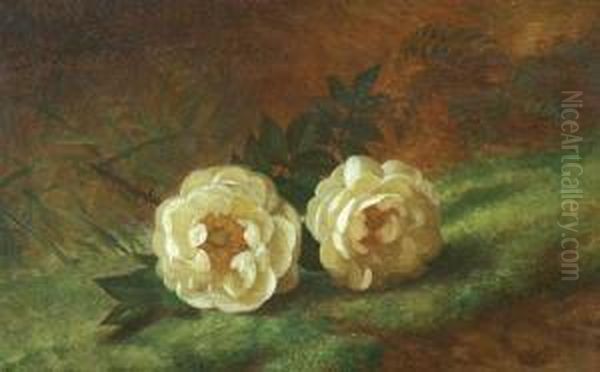 Roses Oil Painting by George Henry Hall