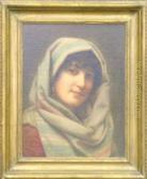 Spanish Eyes Oil Painting by George Henry Hall