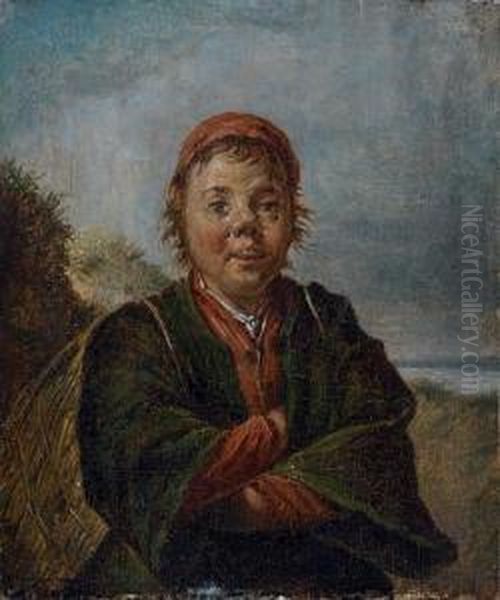 Jeune Pecheur Oil Painting by Frans Hals