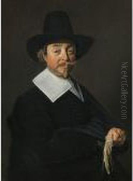 Portrait Of A Man Oil Painting by Frans Hals