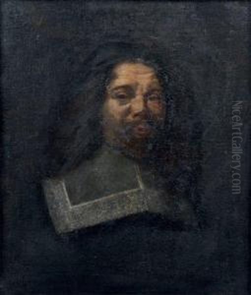 Portrait D'homme Barbu Oil Painting by Frans Hals