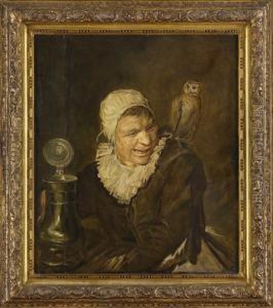 Malle Babbe. Oil Painting by Frans Hals