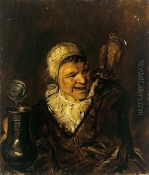 Malle Babbe Oil Painting by Frans Hals