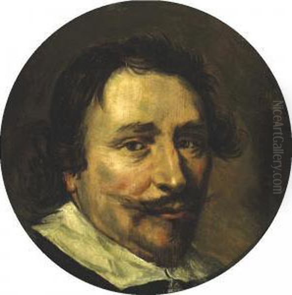 Portrait Of A Gentleman Oil Painting by Frans Hals