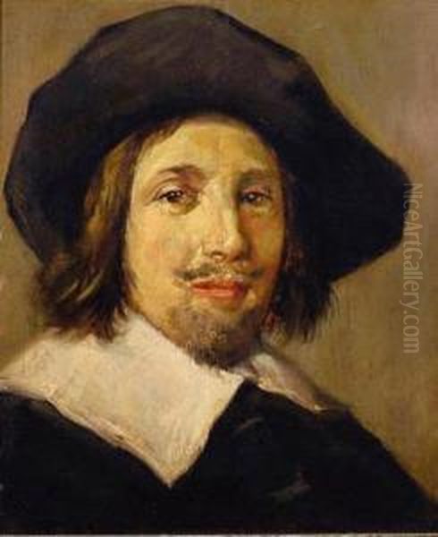 Portrait Of A Gentleman Oil Painting by Frans Hals