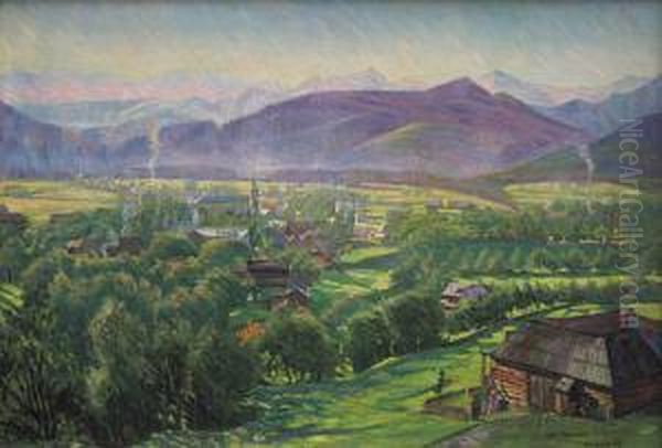 Zakopane Oil Painting by Max Haneman