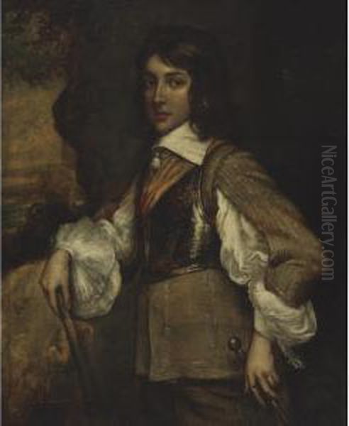 Portrait Of Henry, Duke Of Gloucester Oil Painting by Adriaen Hanneman