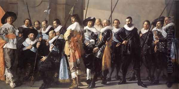 The Meagre Company 1633-37 Oil Painting by Pieter Codde