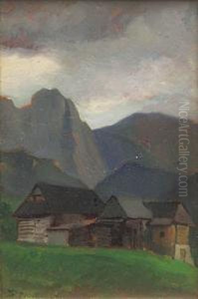 Zakopane Oil Painting by Marceli Harasimowicz