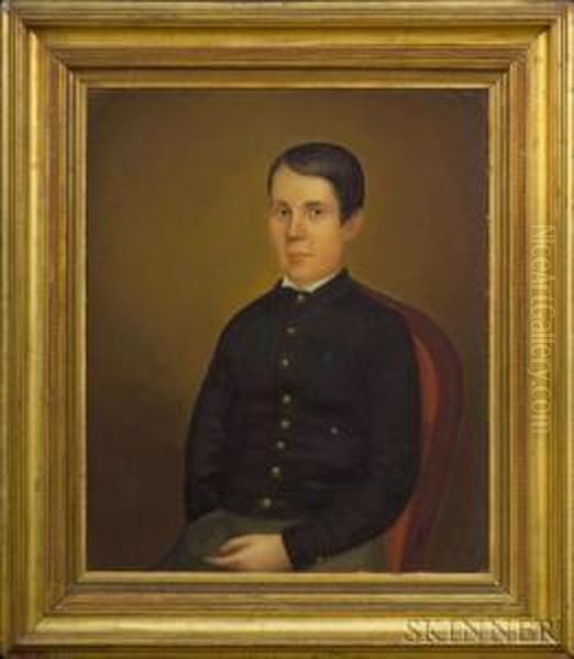 Portrait Of Daniel Drake Carter Oil Painting by Chester Harding