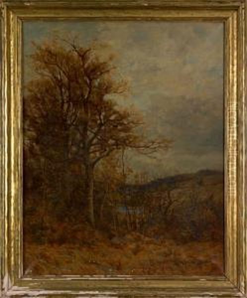 Landscape Oil Painting by Melbourne Havelock Hardwick