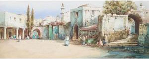 In Old Algeria Oil Painting by Cyril Hardy