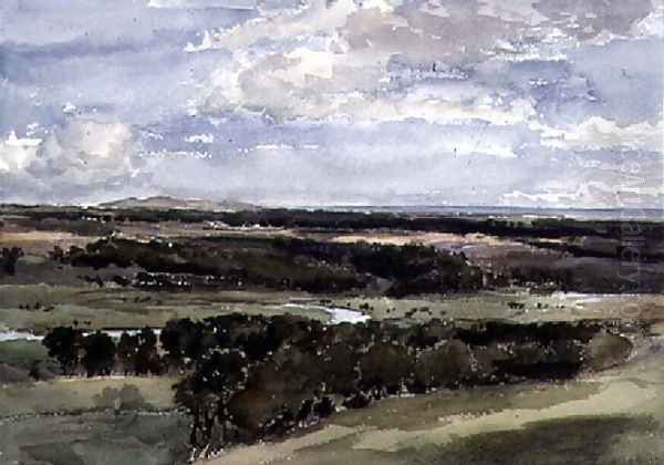 Arundel Park Oil Painting by Thomas Collier