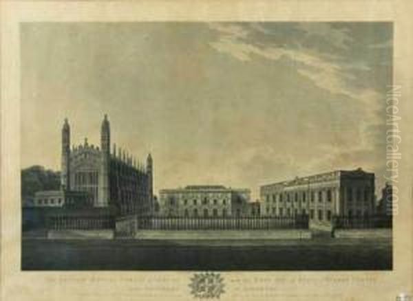 The Senate House Oil Painting by Richard Bankes Harraden