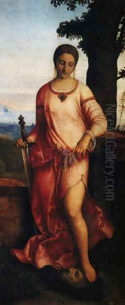 Judith c. 1504 Oil Painting by Giorgione